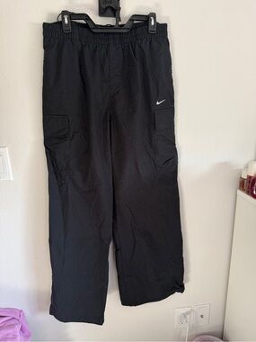 Nike Black Drawstring Lounge Pants/Joggers